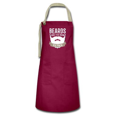 Geburtstag Geschenk Mann Schürze - Bart Totenkopf Vater Geschenk Geburtstag Mann