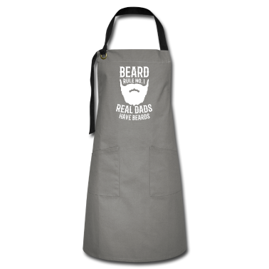 Geburtstag Geschenk Mann Schürze - Bart Totenkopf Vater Geschenk Geburtstag Mann