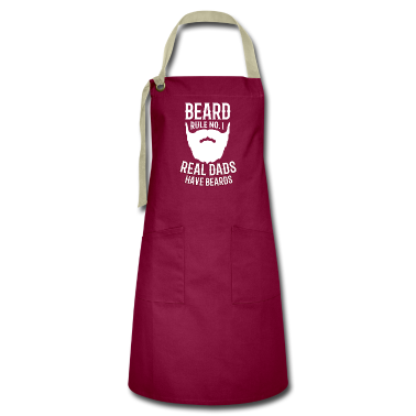 Geburtstag Geschenk Mann Schürze - Bart Totenkopf Vater Geschenk Geburtstag Mann