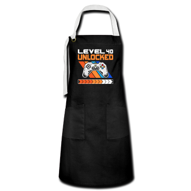 Geburtstag Geschenk Mann Schürze - 40. Geburtstag Männer Geburtstag Gamer Gaming