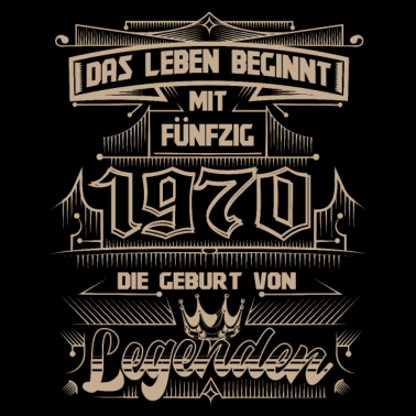 Motiv 50ter Geburtstag Mann 1970 geborene
