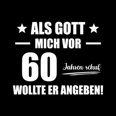 Motiv 60. Geburtstag Mann Geschenkidee Tshirt