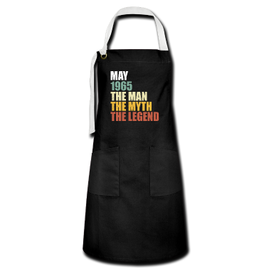 Geburtstag Geschenk Mann Schürze - Geburtstag Mai 1965 - 55. Geburtstag Mann Vintage