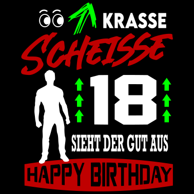 Motiv Sprüche Geburtstag Mann Gut aussehen 18