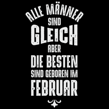 Motiv Männer Geburtstag Februar