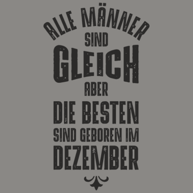 Motiv MÄNNER GEBURTSTAG DEZEMBER
