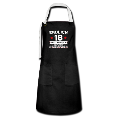 Geburtstag Geschenk Mann Schürze - 18. Geburtstag Mann 18 Jahre Geburtstagfeier