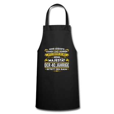 Geburtstag Geschenk Mann Schürze - 40.Geburtstag Mann Frau Geschenk