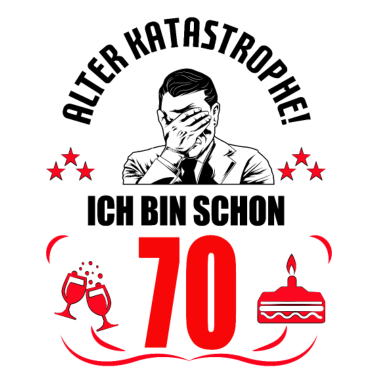 Motiv 70. Geburtstag Mann Geschenk lustig Geburtstag 70