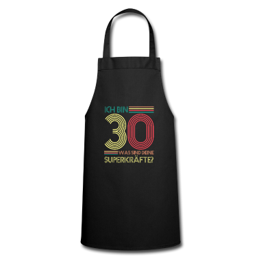 Geburtstag Geschenk Mann Schürze - 30.Geburtstag Mann Retro Geschenk