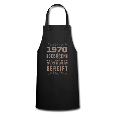 Geburtstag Geschenk Mann Schürze - Mann 50 Perfektion September 1970 50. Geburtstag