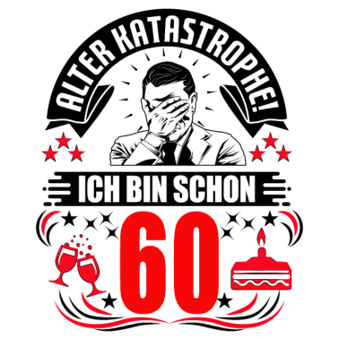 Motiv 60. Geburtstag Mann Geschenk lustig Geburtstag 60