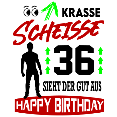 Motiv Sprüche Geburtstag Mann Gut aussehen Geschenk 36