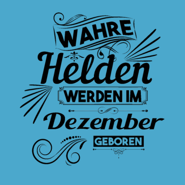 Motiv Dezember Geburtstag Männer