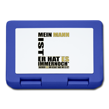 Geburtstag Geschenk Mann Brotdose - Geburtstag - Mein Mann ist