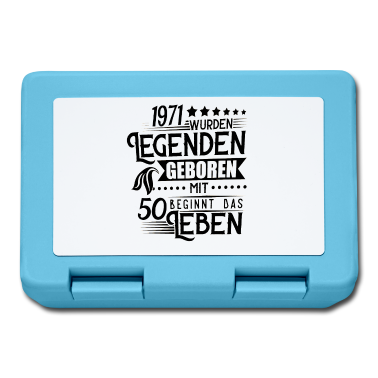 Geburtstag Geschenk Mann Brotdose - Jahrgang 1971 Geburtstag Männer Frauen