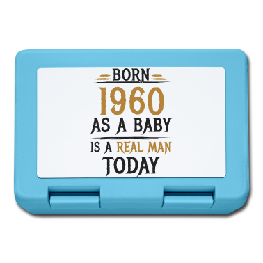 Geburtstag Geschenk Mann Brotdose - 1960 Geborener Mann Geburtstag Männer Geschenk