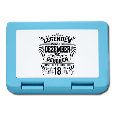 Geburtstag Geschenk Mann Brotdose - Dezember 2002 18 Geburtstag Männer Frauen