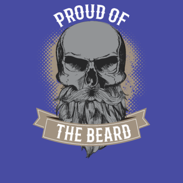 Motiv Bart Totenkopf Barber Geschenk Geburtstag Mann