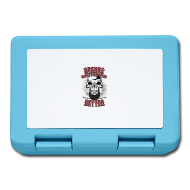 Geburtstag Geschenk Mann Brotdose - Bart Totenkopf Barber Geschenk Geburtstag Mann