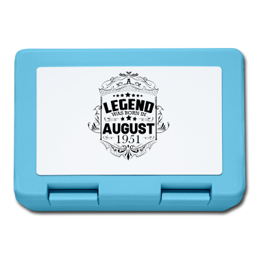 Geburtstag Geschenk Mann Brotdose - August 1951 70. Geburtstag Männer Frauen