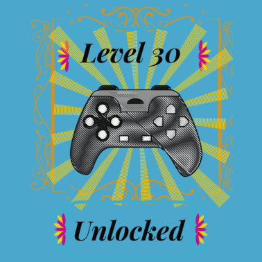 Motiv Herren 30. Geburtstag Männer Level 30 Jahre Mann