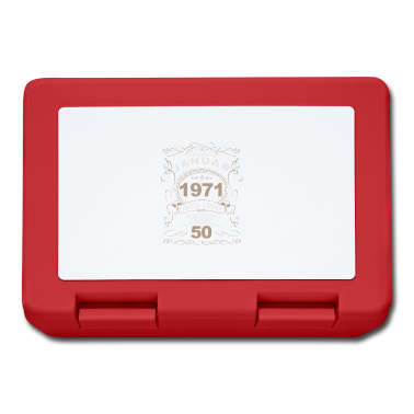 Geburtstag Geschenk Mann Brotdose - 50 Geburtstag mann mythos legende januar 1971