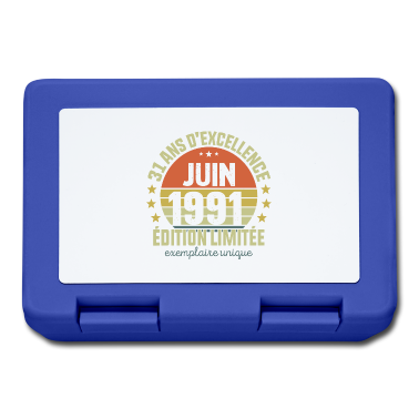 Geburtstag Geschenk Mann Brotdose - 31 Jahre Geburtstag Mann Frau im Juni 1991