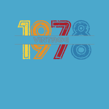 Motiv 1978 Vintage Geburtstag Männer Frauen