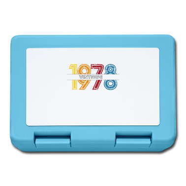 Geburtstag Geschenk Mann Brotdose - 1978 Vintage Geburtstag Männer Frauen