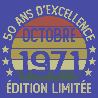 Motiv 50 Jahre Geburtstag Mann Frau im Oktober 1971