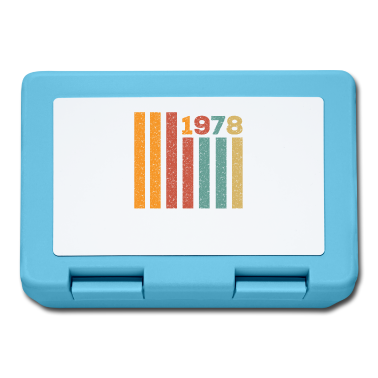 Geburtstag Geschenk Mann Brotdose - 1978 Vintage Geburtstag Männer Frauen