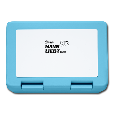 Geburtstag Geschenk Mann Brotdose - DEIN NAME Mann seine frau geburtstag