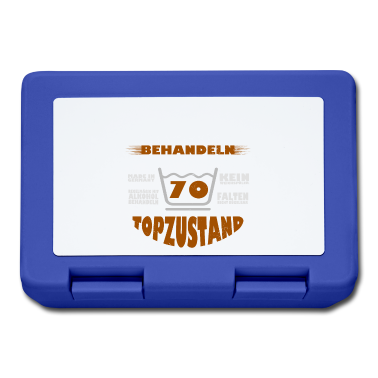 Geburtstag Geschenk Mann Brotdose - 70. geburtstag männer -Pfleglich behandeln