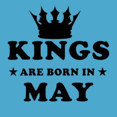 Motiv Könige sind im Mai geboren lustige Geburtstag Männer Geschenk