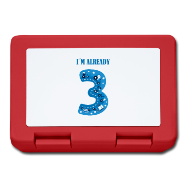 Geburtstag Geschenk Mann Brotdose - Kinder 3. Geburtstag Mann Geschenk 3 Jahre Junge