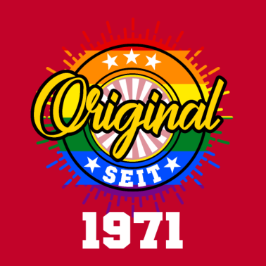 Motiv 50. Geburtstag Männer Frauen Geschenk CSD LGBTQ