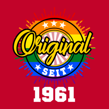 Motiv 60. Geburtstag Männer Frauen Geschenk CSD LGBTQ