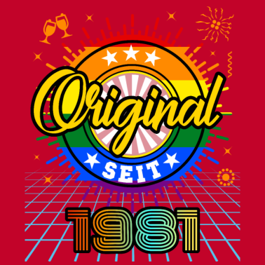 Motiv 40. Geburtstag Männer Frauen Geschenk CSD LGBTQ