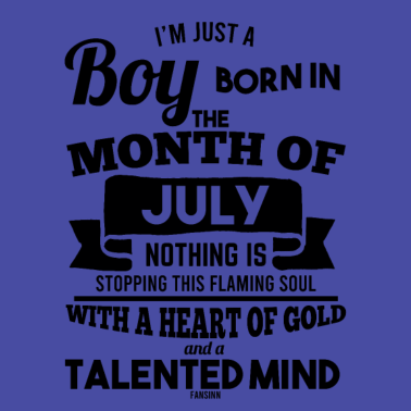 Motiv Juli Geburtstag Junge Mann Spruch