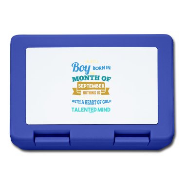 Geburtstag Geschenk Mann Brotdose - September Geburtstag Junge Mann Papa