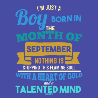 Motiv September Geburtstag Junge Mann Papa