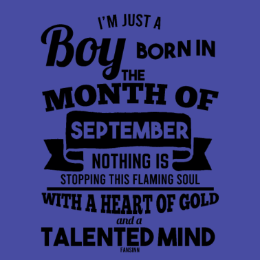 Motiv September Geburtstag Junge Mann Papa