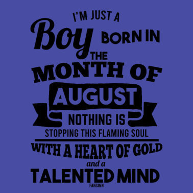 Motiv August Geburtstag Junge Mann Papa