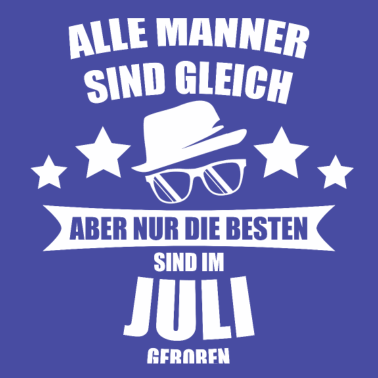 Motiv JULI ALLE MÄNNER SIND GLEICH GEBURTSTAG Geschenkid