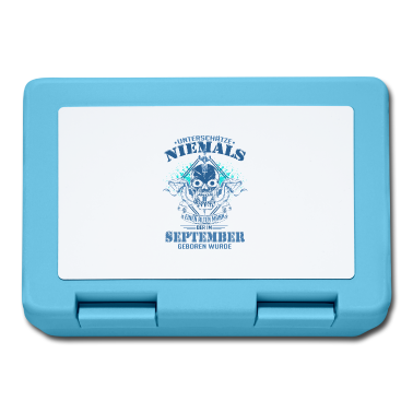 Geburtstag Geschenk Mann Brotdose - Geburtstag alter Mann September unterschätze nie