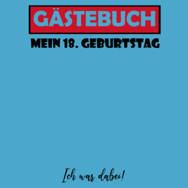 Motiv 18.Geburtstag Mann Frau Junge Mädchen Geschenkidee