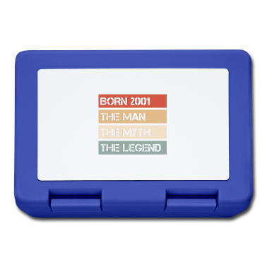 Geburtstag Geschenk Mann Brotdose - Jahrgang 2001 Mann Mythos Legende