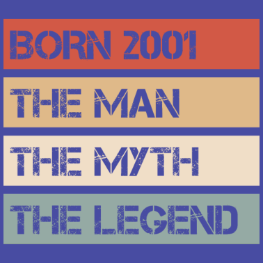 Motiv Jahrgang 2001 Mann Mythos Legende