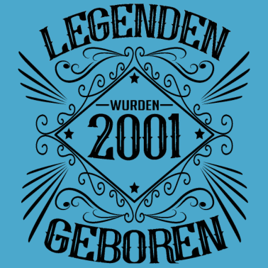 Motiv 20. geburtstag jahrgang 2001 Mann Frau